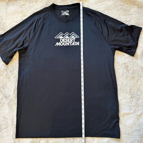 Black Desert Mountain Under Armour Golf T-shirt NWT Size L - Picture 7 of 7